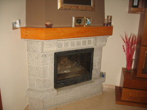 Chimenea piedra