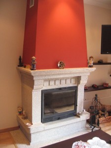 Chimenea piedra