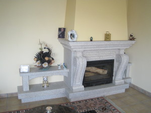 Chimenea piedra