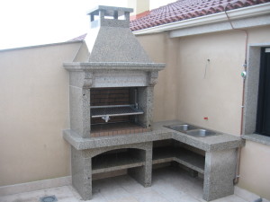 chimenea piedra