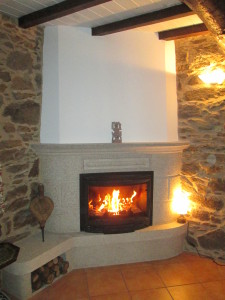 Chimenea piedra
