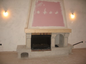 chimenea piedra