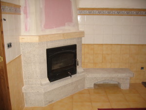 chimenea piedra