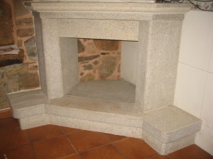 chimenea piedra