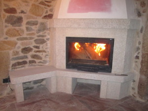 chimenea piedra