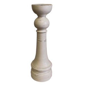 CANDELABRO DECAPADO BLANCO