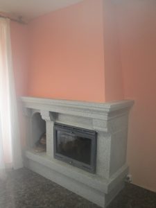 Chimenea piedra