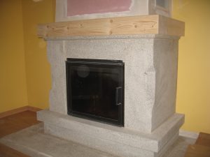Chimenea piedra