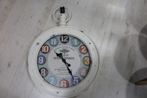 reloj gigante vintage