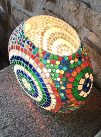 lámpara mosaico