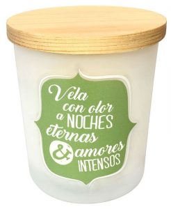 Vela frase positiva bodas