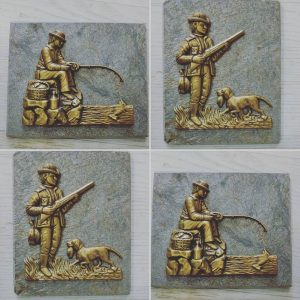 Cazador Pescador piedra