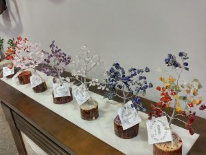 árbol piedras semipreciosas