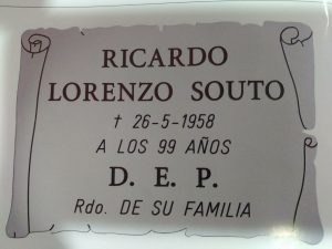 Placa pergamino inox
