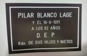 Placa aluminio anodizado