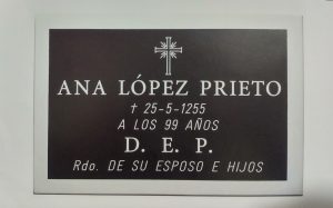 Placa de aluminio sobre acero