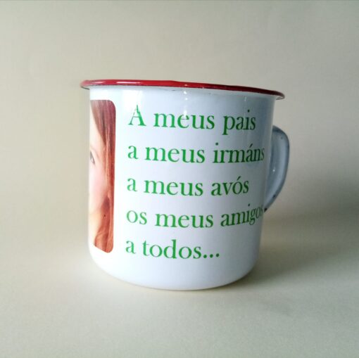 taza estilo vintage personalizada