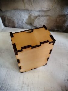 Caja pandereta