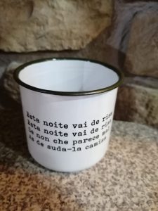 Taza tamborileiro galego