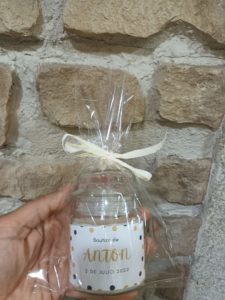 VELA TARRO CRISTAL BODA