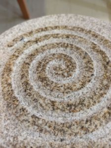 Piedra tallada celta