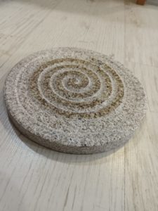 ESPIRAL TALLADA ARTESANALMENTE
